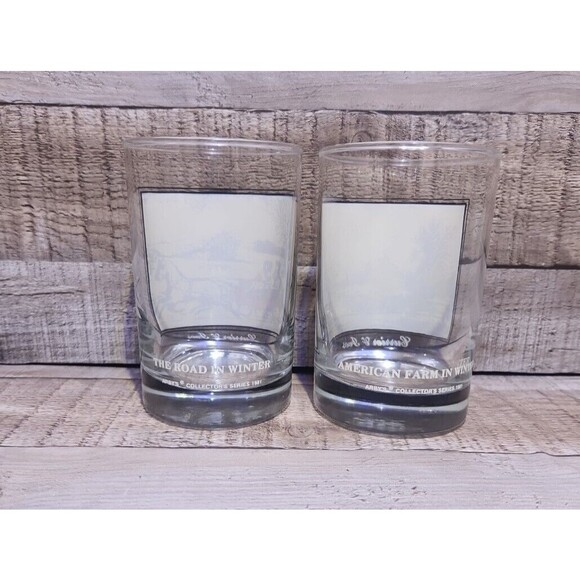 2 -1981 Currier & Ives Tumblers/Vintage Arby's Glasses Collector's Series - Picture 2 of 11